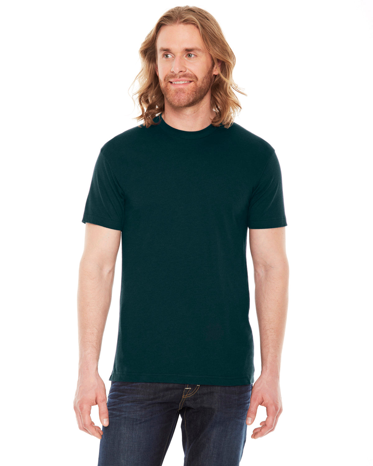 BB401W American Apparel Unisex Poly-Cotton Short-Sleeve Crewneck