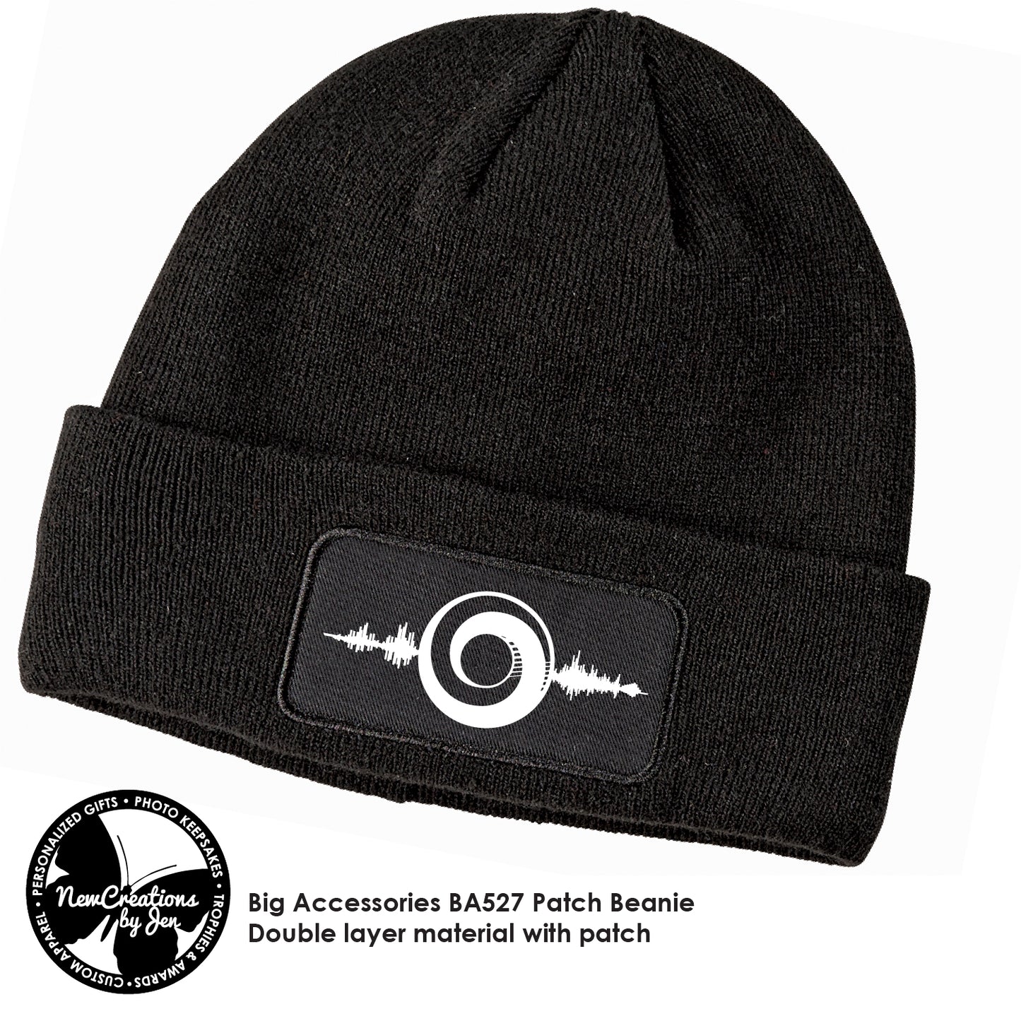 TAR - Beanie Cap with Patch Art