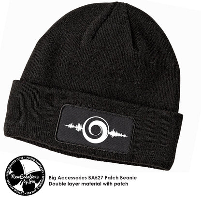 TAR - Beanie Cap with Patch Art
