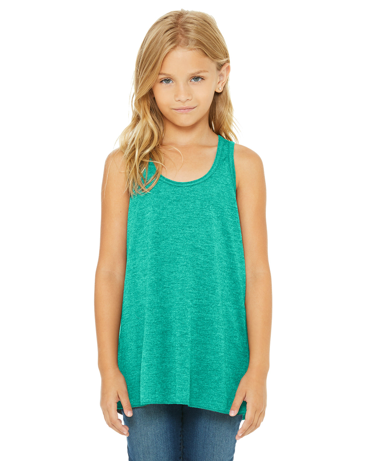 Girl's Flowy Racerback Tank