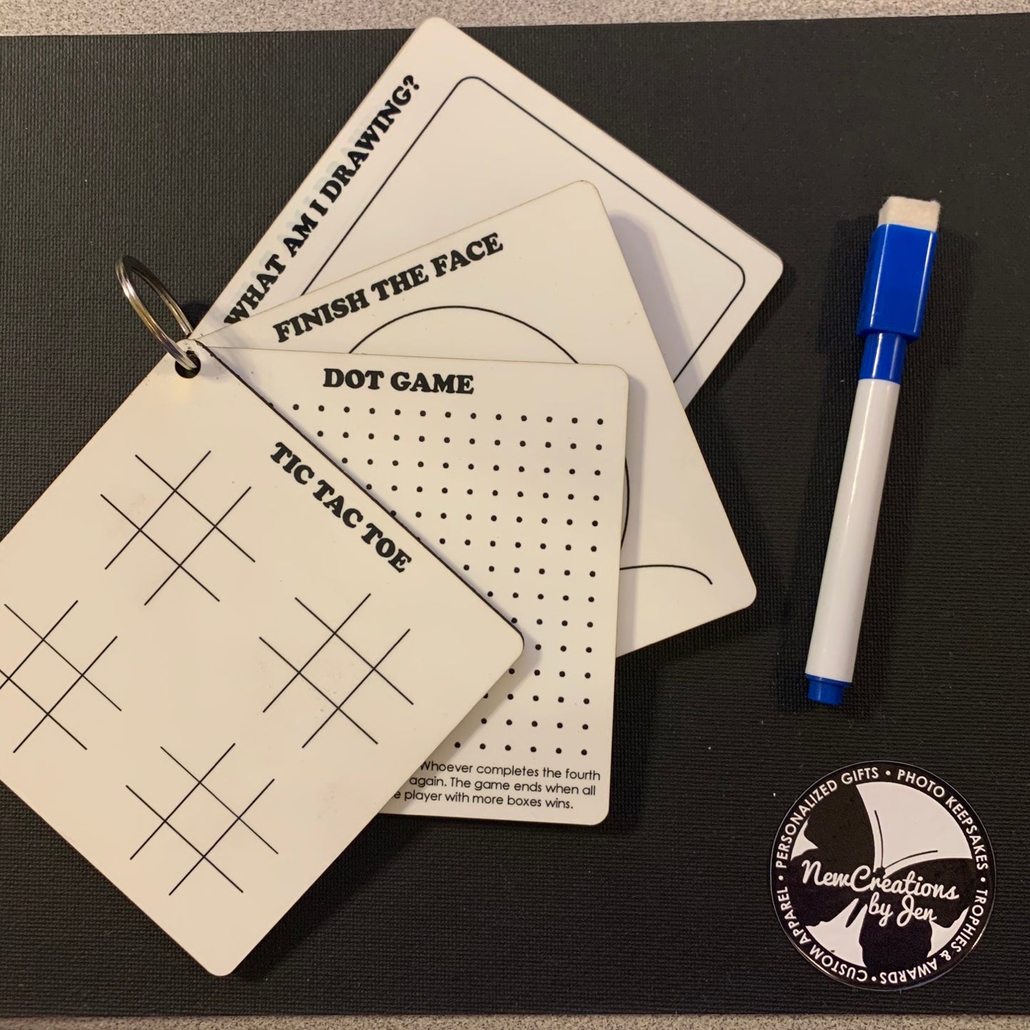 Activity Dry Erase Keyrings