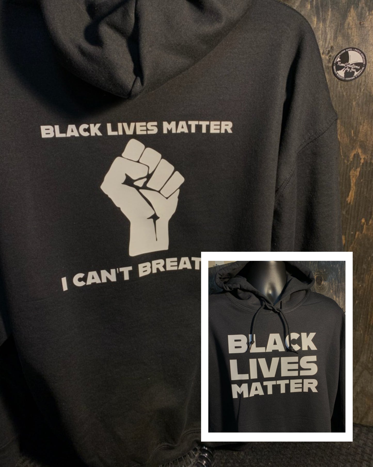 Black Lives Matter Basic Hooded Sweatshirt
