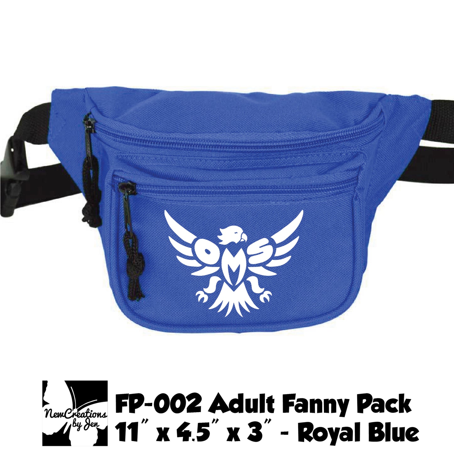 Fanny Pack with 3 Pockets