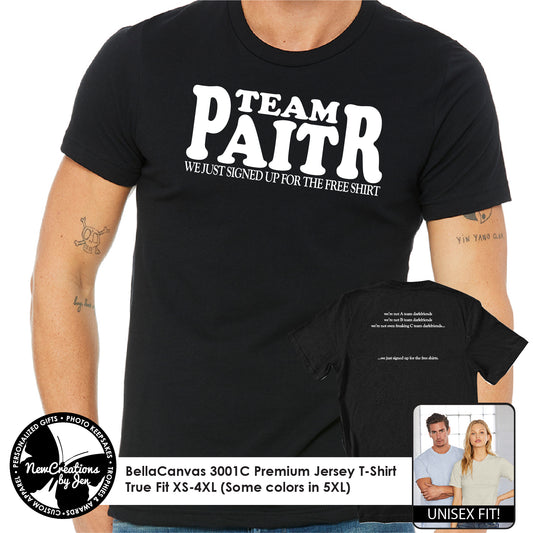 TWR TEAM PAITR - Camiseta unisex premium