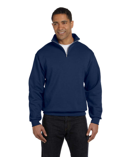 Sudadera unisex con cremallera de un cuarto