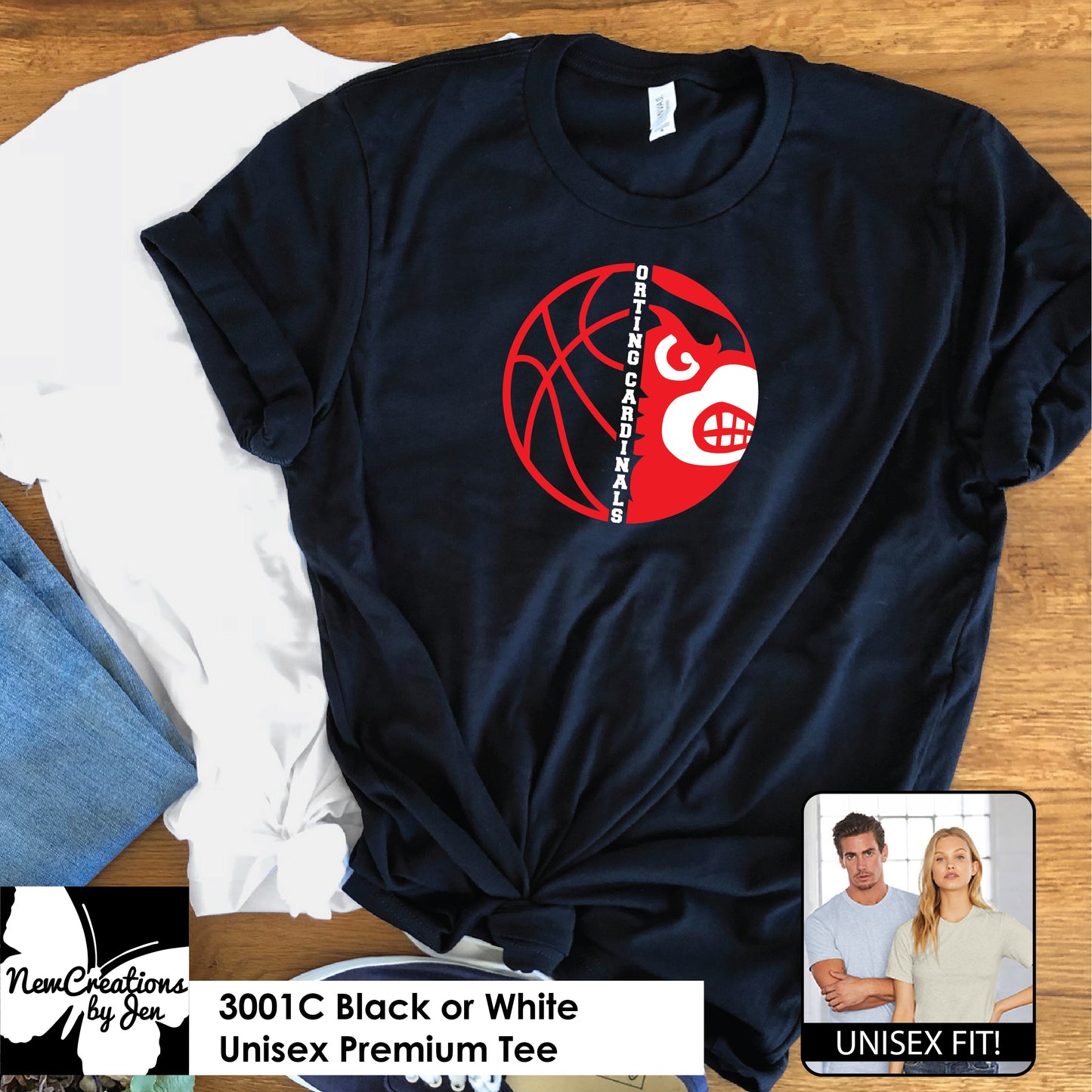 Camiseta unisex premium CBBC BC