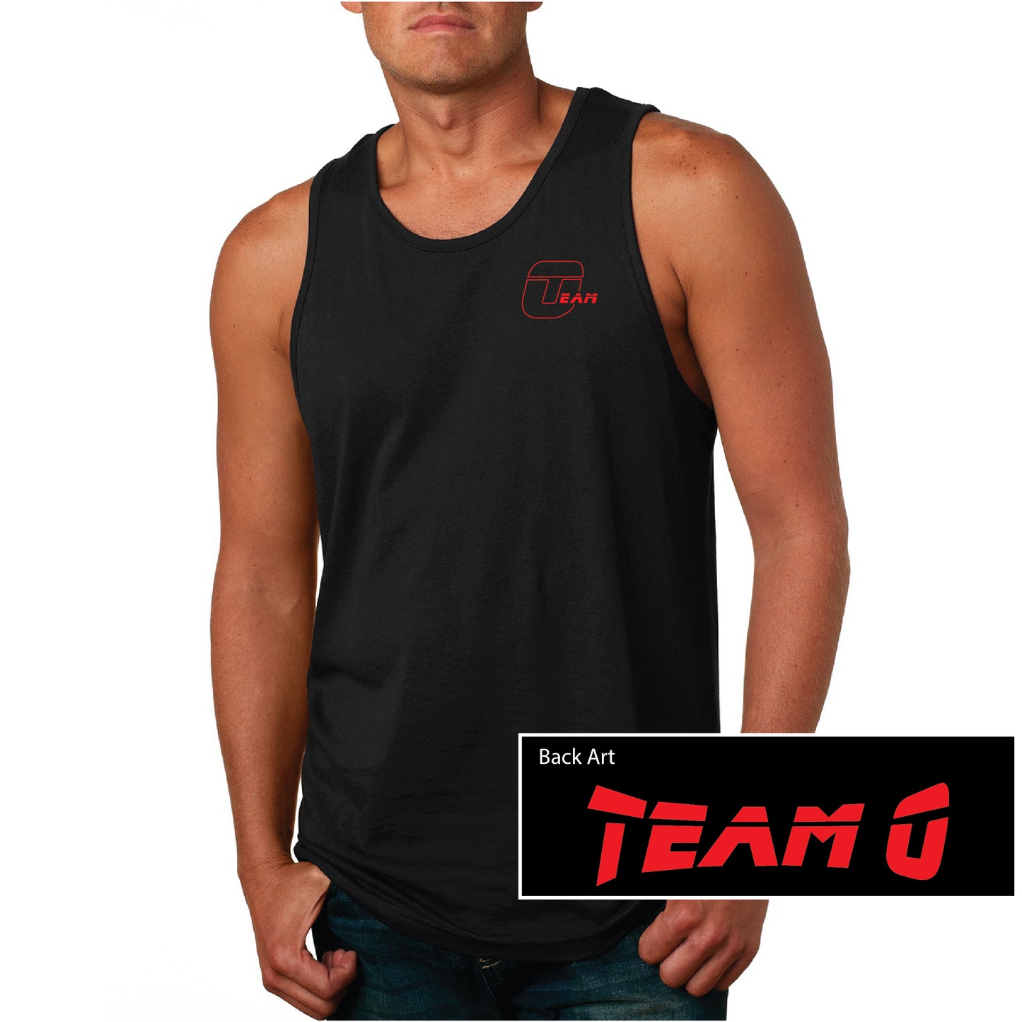 Camiseta de algodón para hombre Team O Next Level