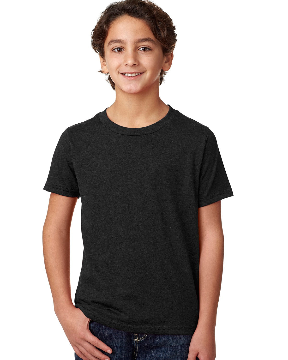 Youth Soft Cotton/Poly Blend T-Shirt Next Level 3312