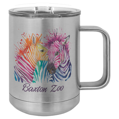 Camp Mugs - 15oz Stainless Steel