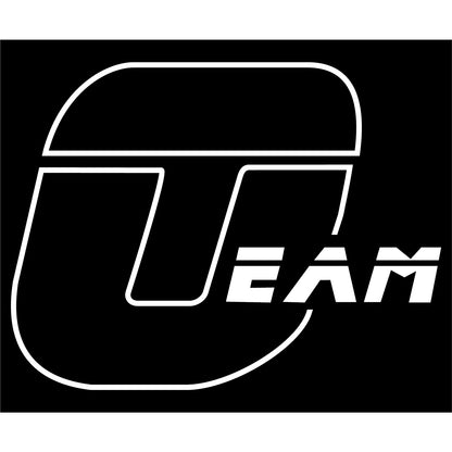 Calcomanía de vinilo del Equipo O (calidad para exteriores)
