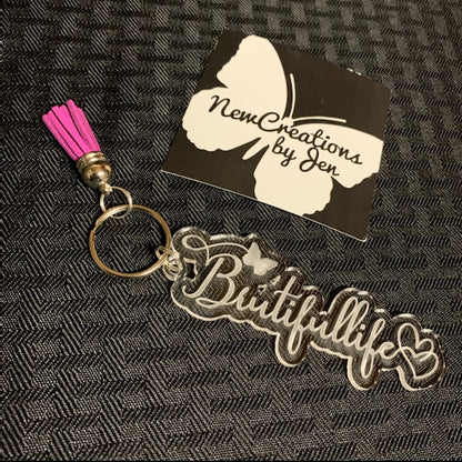 Word-Name Keychain