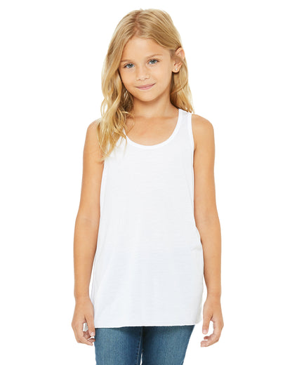 Girl's Flowy Racerback Tank