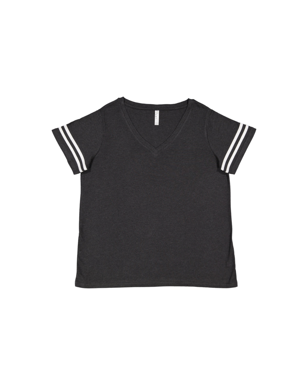 Women's Curvy Football T-Shirt