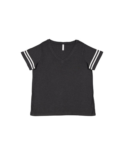 Camiseta de fútbol con curvas para mujer