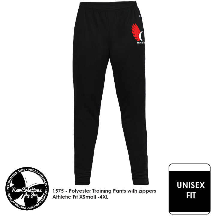OHSTRACK Poly Training Zipper Pants