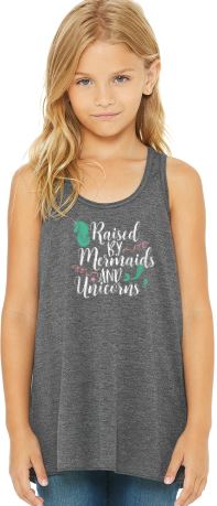 Camiseta de tirantes holgada con espalda nadadora para niña