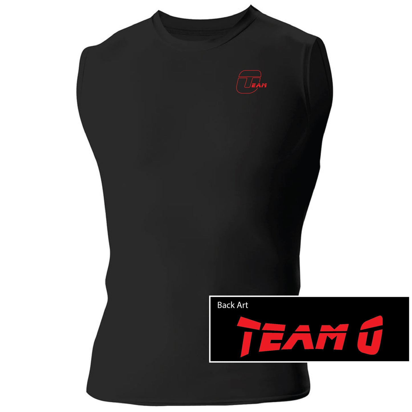 Team O A4 Men's Compression Muscle Shirt