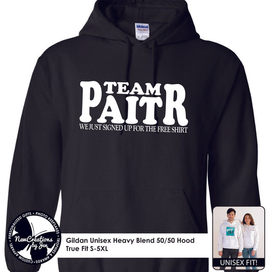 TWR TEAM PAITR Basic Hooded Sweatshirt