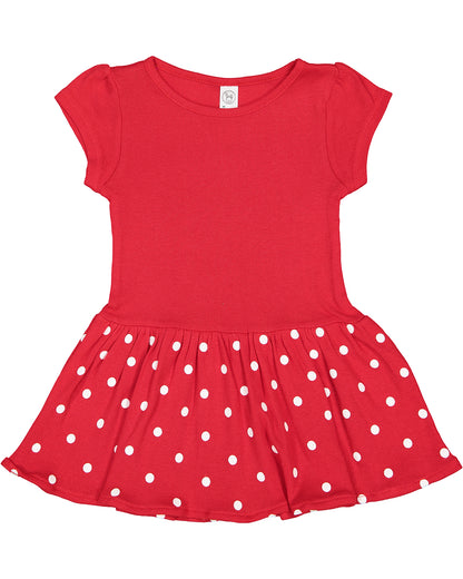 Vestido de canalé para bebé de 6 a 24 meses