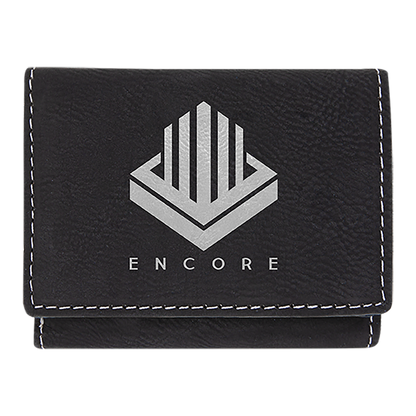 Billetera tríptica personalizada