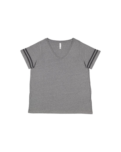 Camiseta de fútbol con curvas para mujer