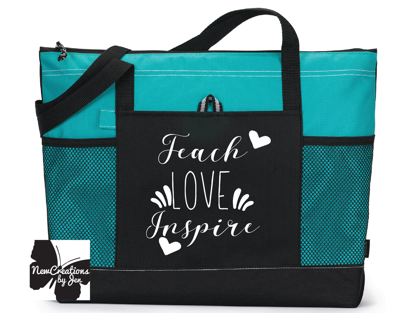 Bolsa grande personalizada con cremallera