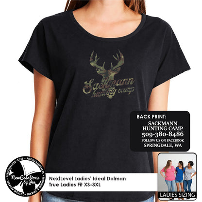 SHC - NextLevel Ladies' Dolman T-Shirt