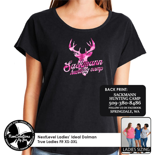 SHC - NextLevel Ladies' Dolman T-Shirt