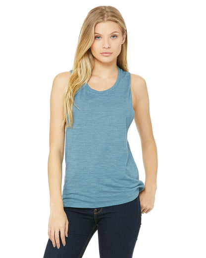 Camiseta de tirantes holgada con cuello redondo para mujer B8803