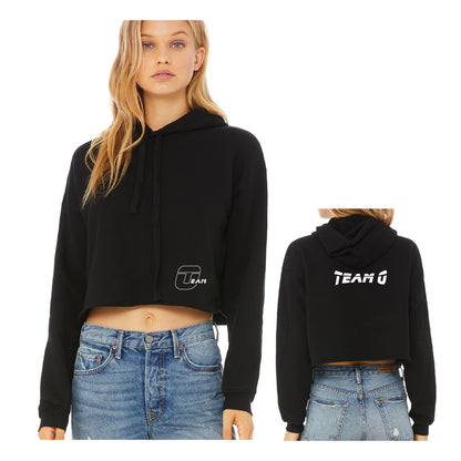 Team O Ladies' Cropped Fleece Hoodie
