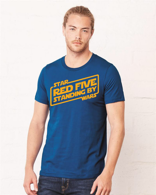 Camiseta Red Five Standing By - Colores como se muestra