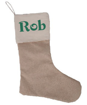 Personalized Christmas Stockings - 12 x 18