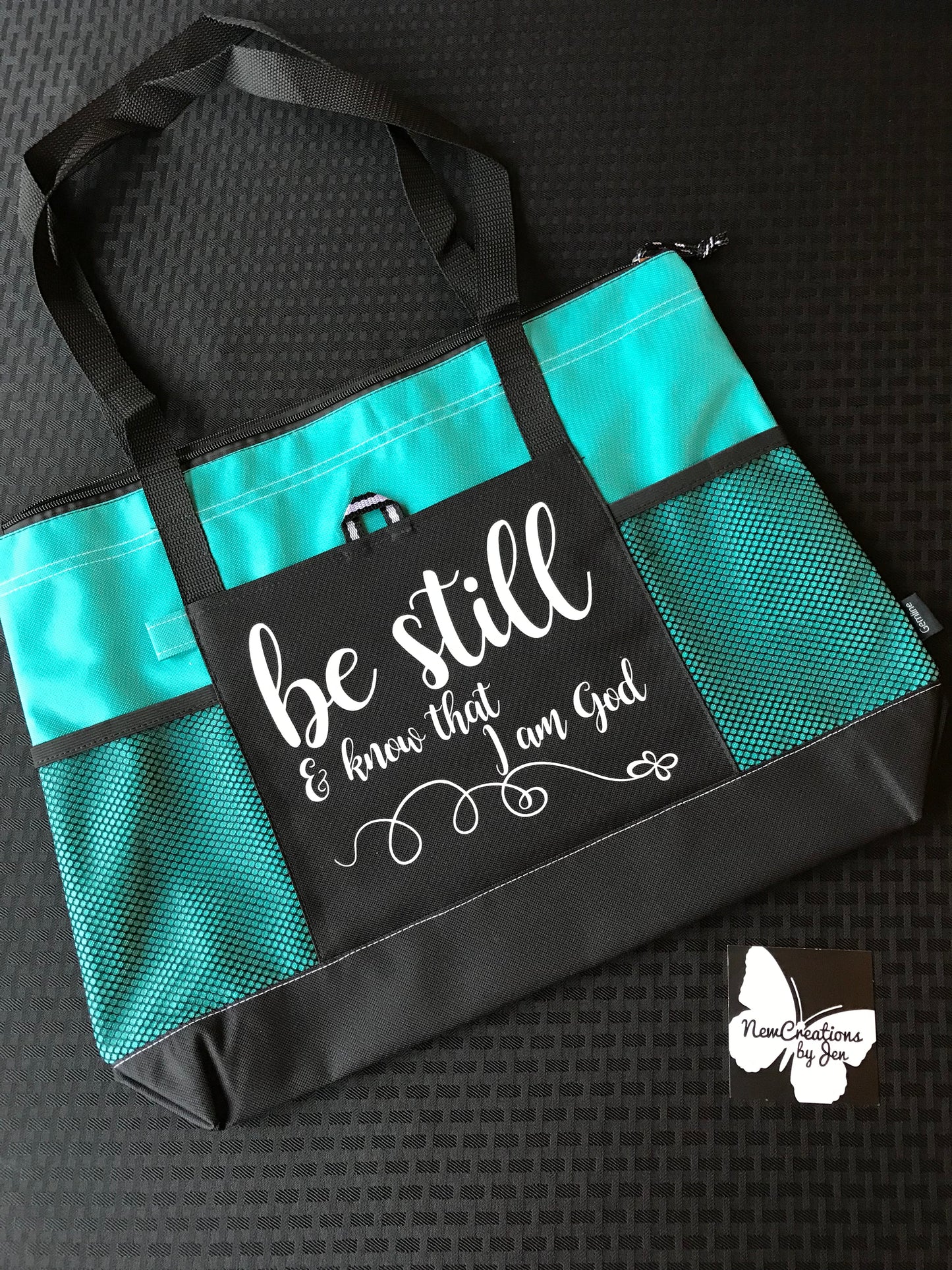 Bolsa grande personalizada con cremallera