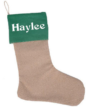 Personalized Christmas Stockings - 12 x 18