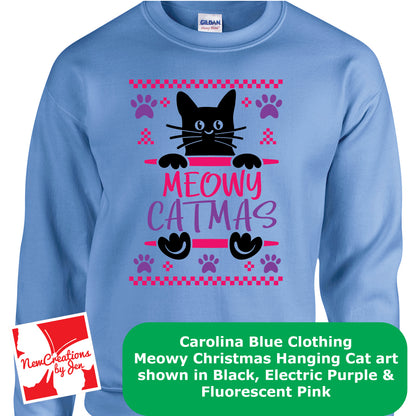 Christmas Cat Basic Crewneck Sweatshirt G180