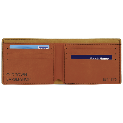 Billetera plegable personalizada