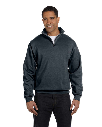 Sudadera unisex con cremallera de un cuarto