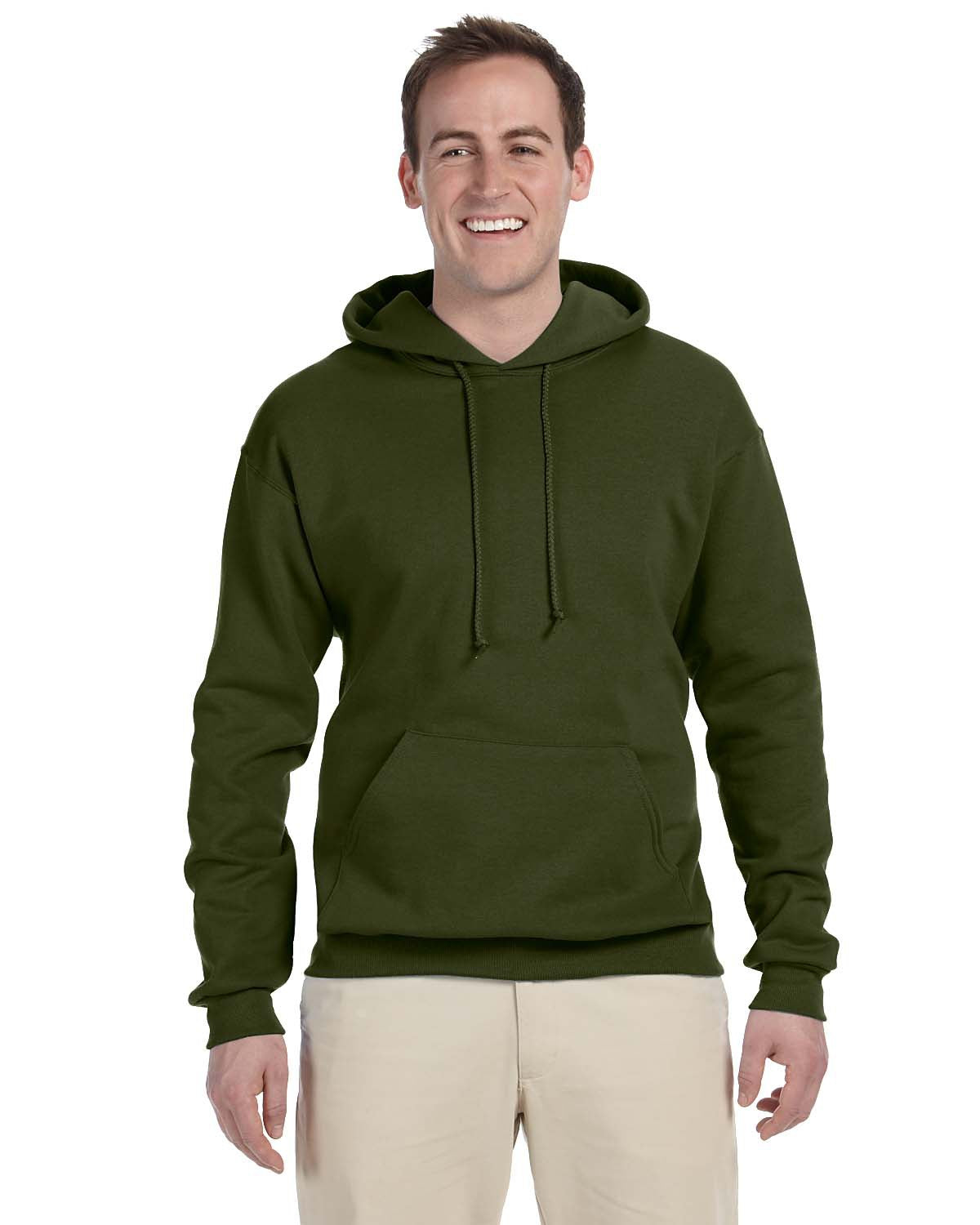 Jerzees Sudadera con capucha de polar NuBlend para adultos - 996