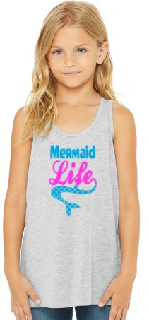 Camiseta de tirantes holgada con espalda nadadora para niña