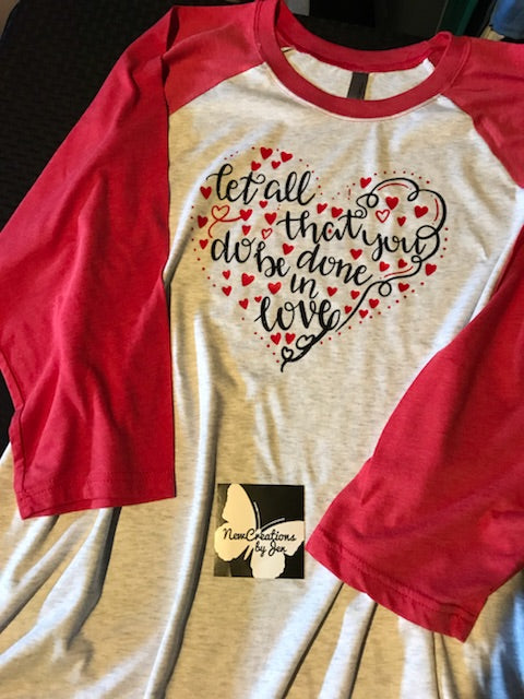 Camiseta de béisbol unisex raglán Next Level 6051