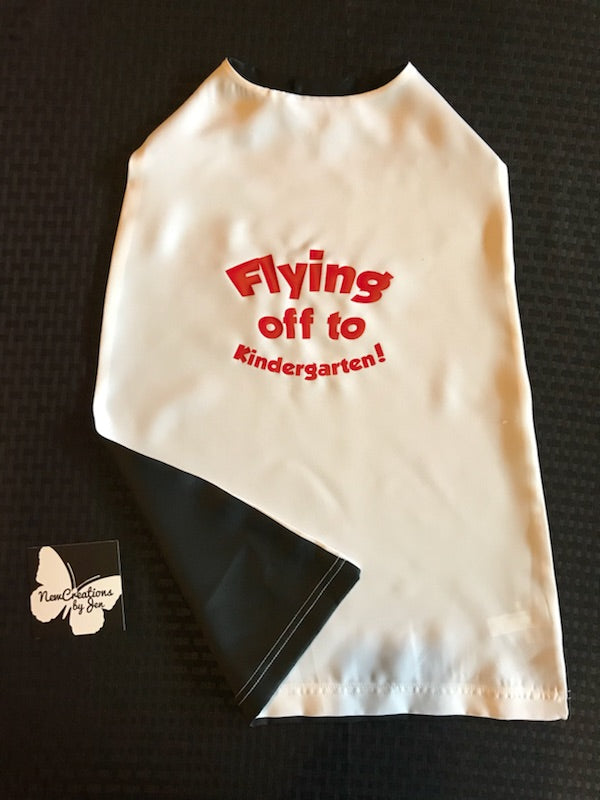 Capa para niño pequeño: personalizada o en blanco