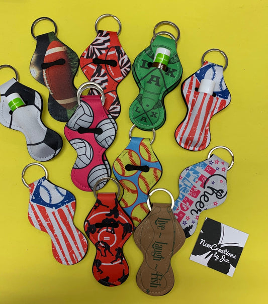 Custom Chap Lip-Essential Oil Holder Keychain