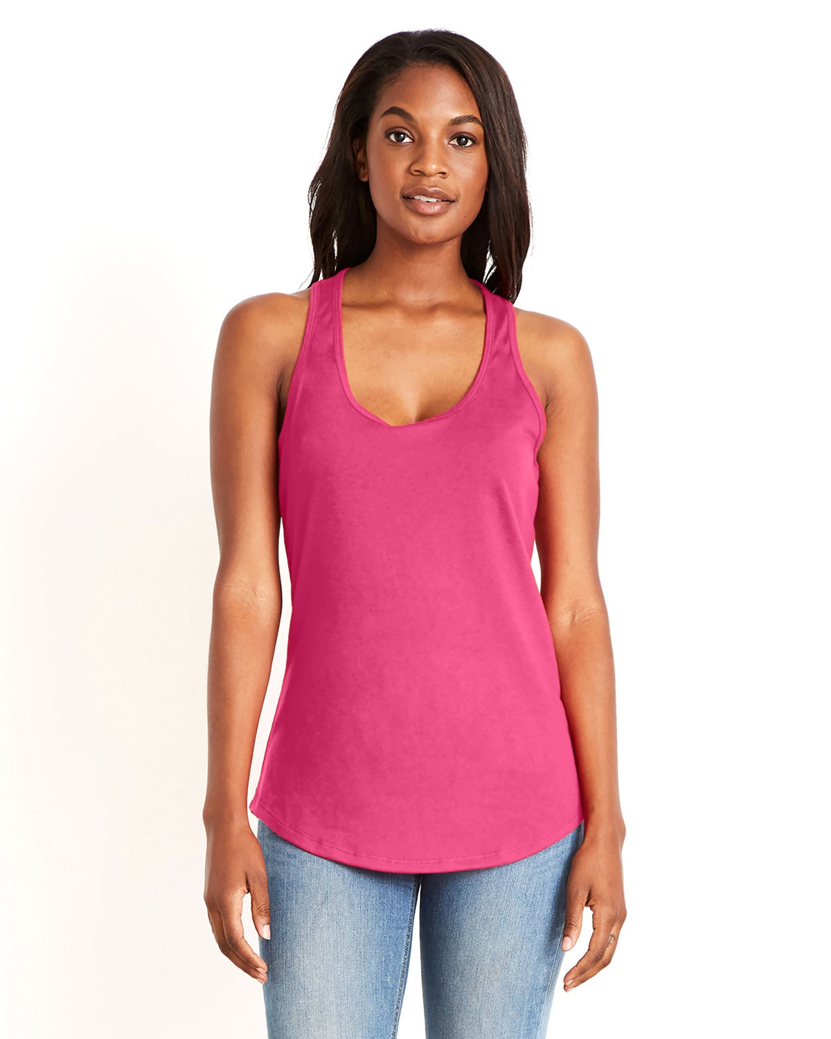 TF Next Level Ladies' Gathered Racerback Tank