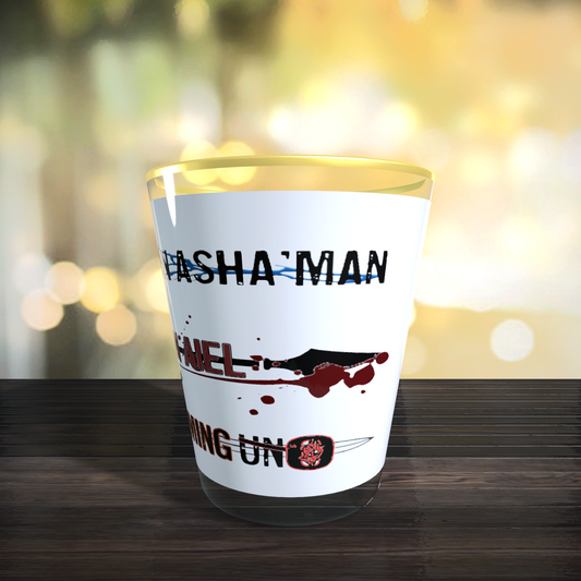 BTP - Vasos de chupito para proteger, luchar y maldecir