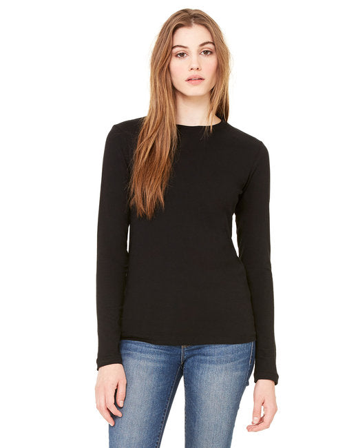 Camiseta de manga larga premium para mujer