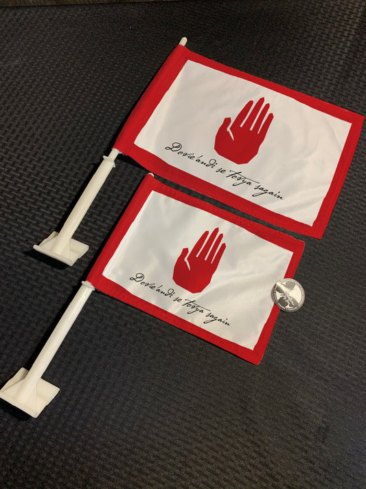 Banderas para coche inspiradas en la Rueda del Tiempo