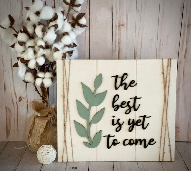 The Best is Yet to Come Complete Decor Box