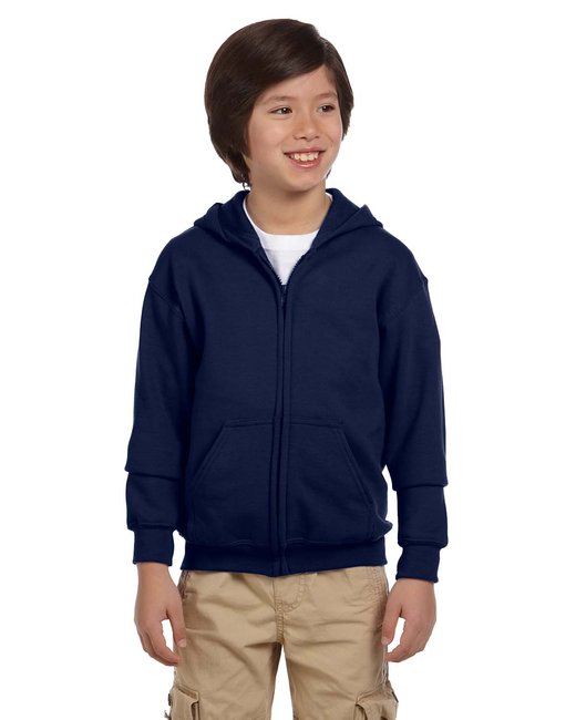 Sudadera juvenil con cremallera completa