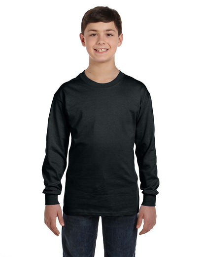 Camiseta básica de manga larga para jóvenes Gildan G540b