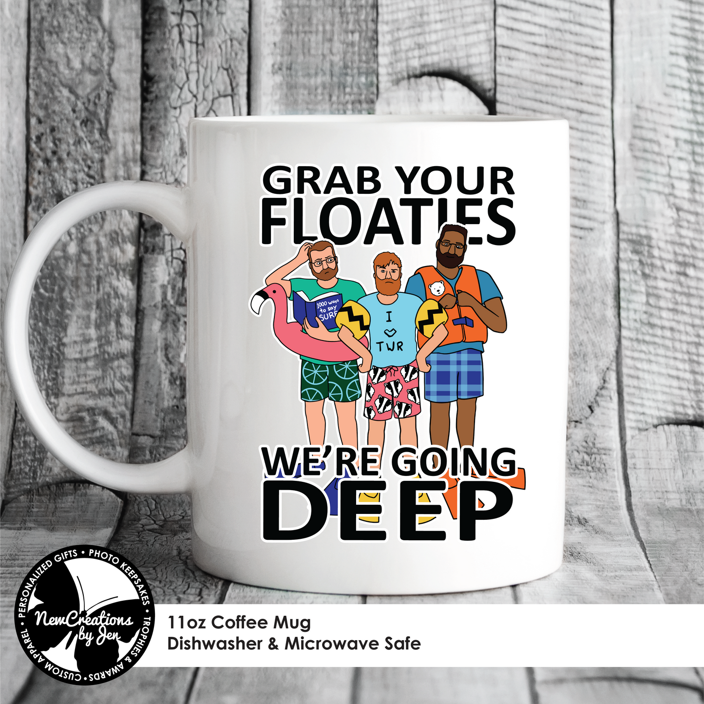 TWR Floaties - 11oz Coffee Mug